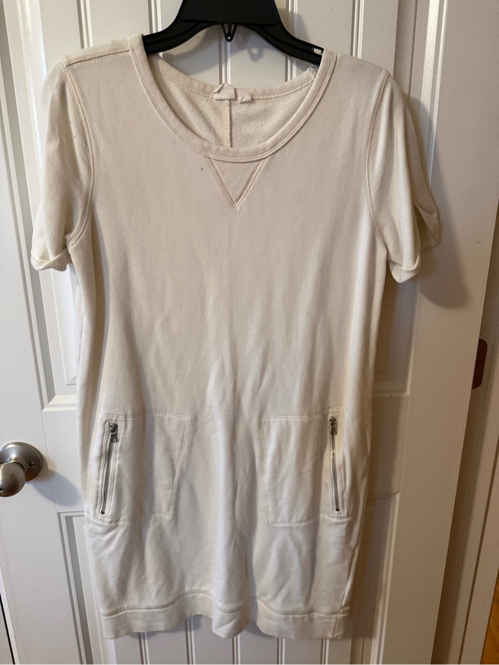 GAP Ivory Crewneck Sweatshirt dress